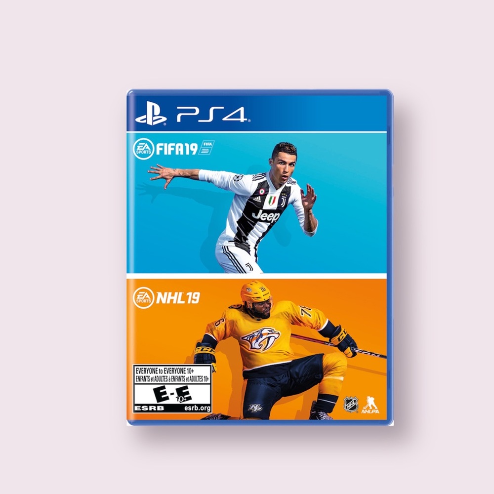 PS4 Game FIFA 19 / NHL 19